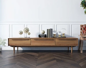 фото Консоль под TV "Bruni" с ящиками арт BR-21 в интерьере