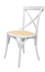 купить Стул ретро Cross Back White