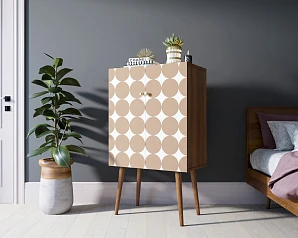 купить красивые Комод на высоких ножках "Berber" 17 принт арт BB09/Print_17