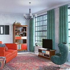 фото Комплект гостиной "Gouache" арт 2177