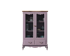 заказать Шкаф "Leontina Lavanda" для посуды низкий с ящиками арт ST9355/2L