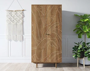 фото Шкаф "Boho" джангл арт BH11
