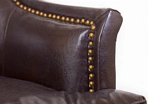 заказать Кожаное кресло каминное Chester Brown