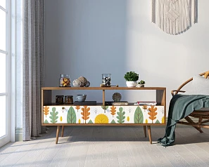 красивые Консоль "Berber" с тремя ящиками принт 30 арт BB23/Print_30 в интернет-магазине