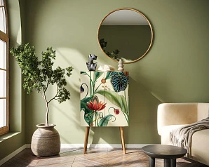 купить стильный Комод на высоких ножках "Berber" арт BB09/Print_55 в интернет-магазине