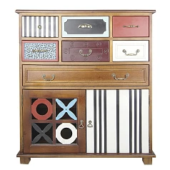 фото Вертикальный комод Gouache Birch (7 ящиков) арт G20017ETG/1 в интерьере