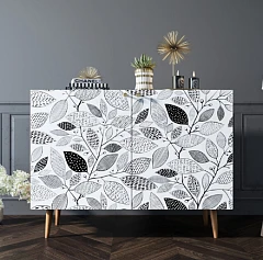 купить стильные Комод "Berber" две дверки 9 принт арт BB04/Print_09 в интернет-магазине