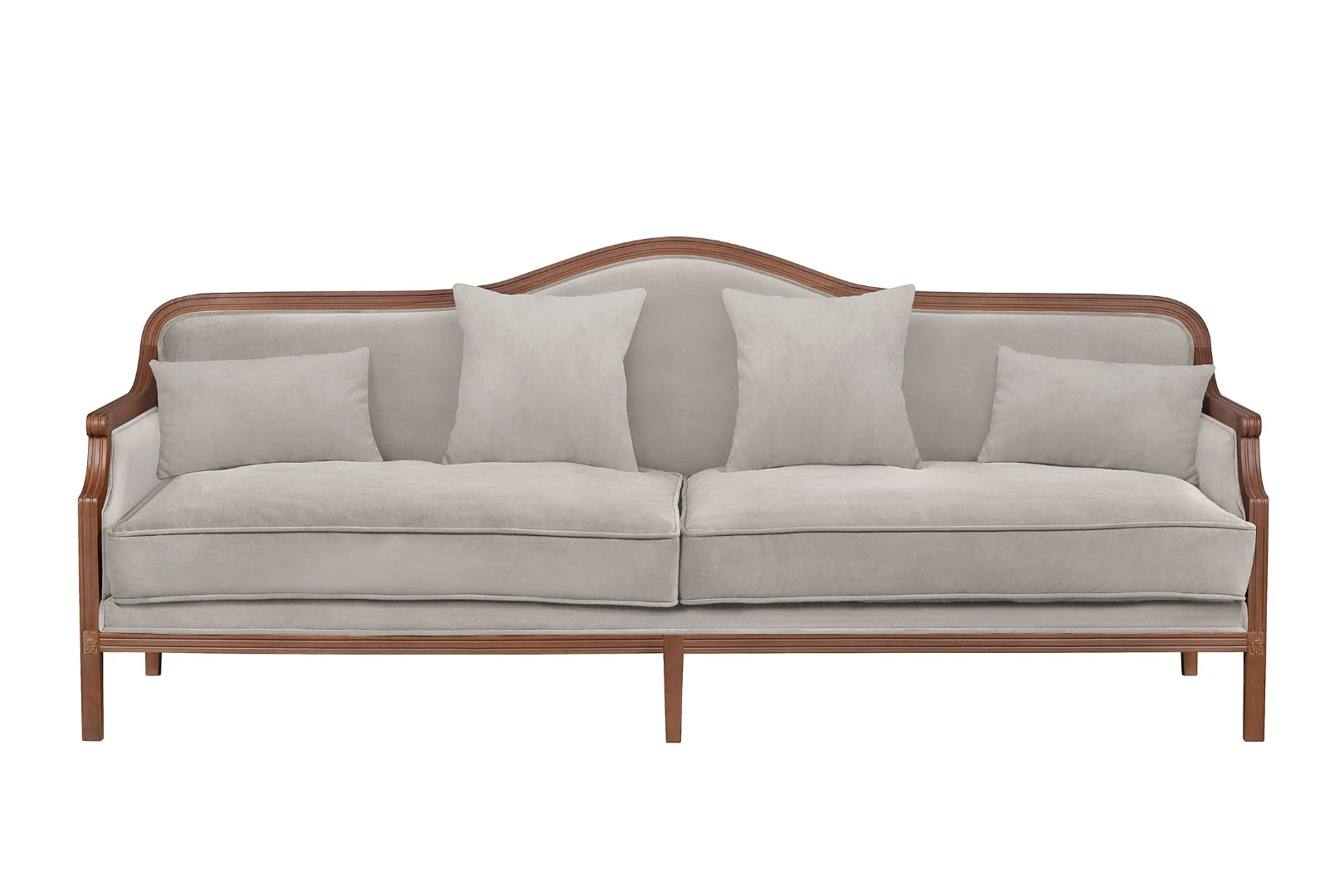 заказать Диван с высокой спинкой для гостиниц Madesta Grey