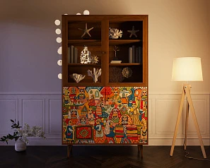 купить стильный Буфет "Berber" принт 1 арт BB07/Print_01