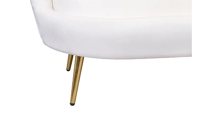 Комплект кресел и дивана ракушка Pearl Double Beige