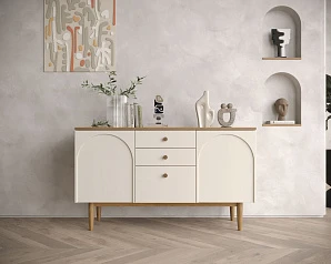 заказать Комод с двумя дверками и ящиками "Arka" AR04