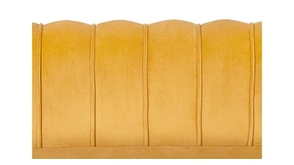 Комплект кресел и дивана ракушка Pearl Triple Yellow