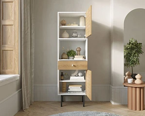Стеллаж с ящиком и дверкой KOTO арт KT24 на заказ