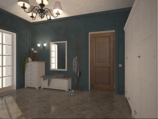 фото Комплект для прихожей "Оливия" в бежевом цвете арт 1879