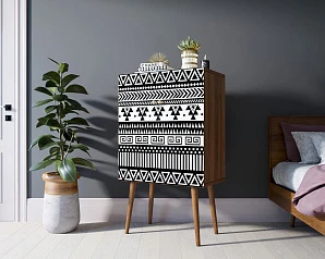 красивые Комод на высоких ножках "Berber" 19 принт арт BB09/Print_19 в интернет-магазине