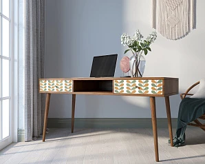 стильный Стол рабочий "Berber" принт 23 арт BB18/Print_23 на заказ