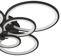 купить Светильник Oris 8 rings black в интернет-магазине