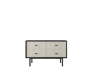 Комод с четырьмя ящиками "Emerson" арт EM05/milky/L на заказ в интернет-магазине