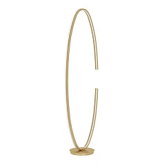 фото 390491 Светодиодный торшер с регулировкой цветовой температуры BOGADO, 20W(LED) ,2200-6500K, 3500lm, сталь, золотой, белый в интерьере