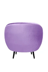 заказать Мягкое кресло Small Benee Purple на черных ножках