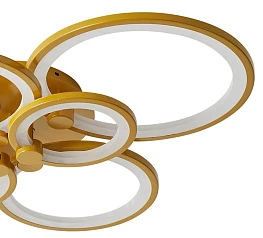 купить красивые Светильник Oris 6 rings gold