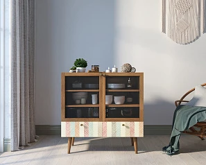 Буфет низкий "Berber" принт 45 арт BB47/Print_45 в интернет-магазине