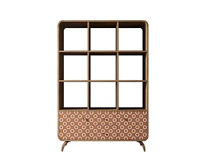 купить Стеллаж "Ellipse" принт 3 арт EL13/print_3 в интернет-магазине