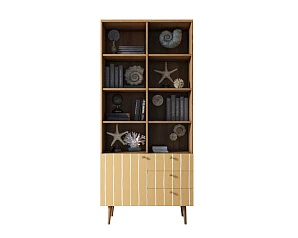 Стеллаж на комоде "Berber" принт 43 арт BB44/Print_43 в интерьере