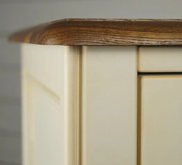 Бежевый комод "Olivia" на пять ящиков арт GA2005C