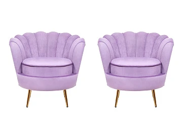Комплект кресел ракушка Pearl Purple