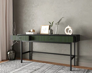 заказать Консоль с двумя ящиками "Emerson" арт EM22/green/L в интернет-магазине