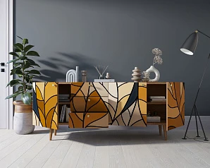 купить стильный Комод "Berber" удлиненный принт 08 арт BB11/Print_08 в интернет-магазине