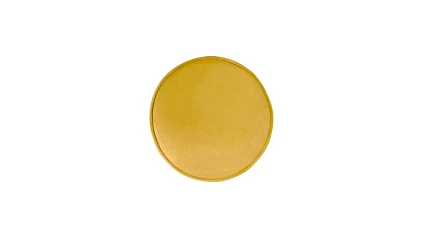 заказать Кресло с пуфом ракушка Pearl Yellow