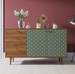 купить Комод "Berber" с двумя дверками и ящиками 12 принт арт BB05/Print_12