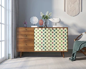 красивые Комод "Berber" с двумя дверками и ящиками 24 принт арт BB05/Print_24 в интернет-магазине