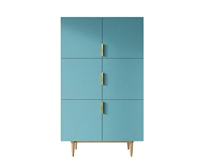 купить Большой комод с шестью дверками "Line" LN04/GR1/blue в интернет-магазине