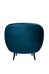 купить Мягкое кресло Small Benee Izumrud на черных ножках