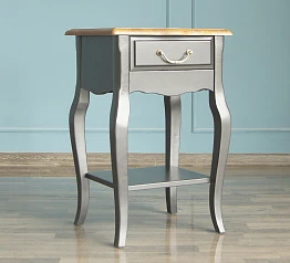 заказать Прикроватная тумба "Leontina Black" с одним ящиком