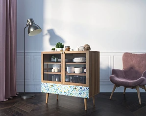 красивый Буфет низкий "Berber" принт 46 арт BB47/Print_46 на заказ