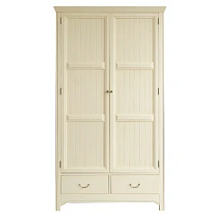 купить стильный Бежeвый двухстворчатый шкаф "Olivia"   арт GA2004C