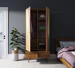 заказать Шкаф двухстворчатый "Berber" принт 16 арт BB16/Print_16