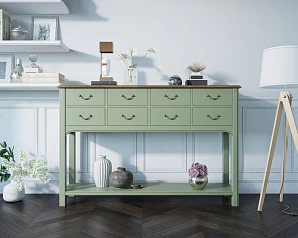 купить красивые Консоль "Olivia" восемь ящиков арт GC2007 в интернет-магазине