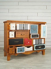 заказать Комод "Гуашь (Gouache)"  темный арт M10594ETG/1