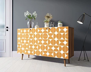 фото Комод "Berber" три дверки 14 принт арт BB01/Print_14