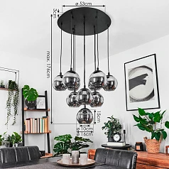 купить стильные Подвесной потолочный светильник (люстра) ARISCANI 98654 в интернет-магазине