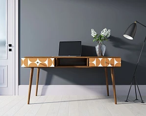 купить красивый Стол рабочий "Berber" принт 14 арт BB18/Print_14 в интернет-магазине