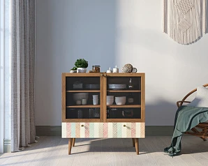 Буфет низкий "Berber" принт 45 арт BB47/Print_45 в интернет-магазине