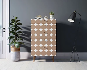 Комод высокий "Berber" принт 17 арт BB10/Print_17 на заказ в интернет-магазине