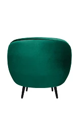 заказать Мягкое кресло Small Benee Green V2 на черных ножках