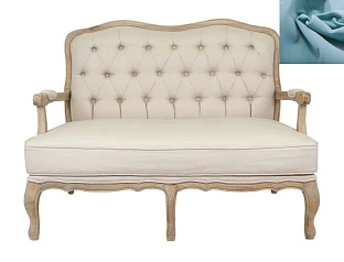 стильные Прямой диван модерн Yareli цвет голубой